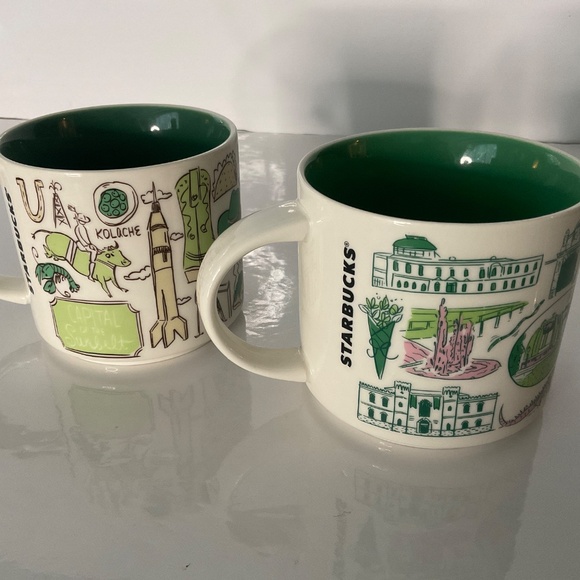 2 STARBUCKS BEEN THERE SERIES ACROSS THE GLOBE SERIES HOUSTON / SAN JOSE - Picture 3 of 5